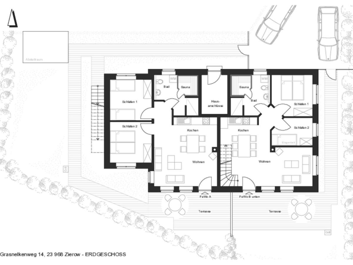 5-Bedroom Holiday Home In Zierow With Garden Oda fotoğraf